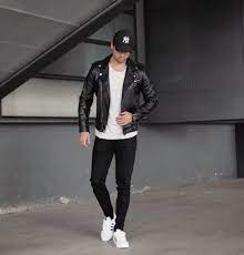50 Best Fall Leather Jackets For Men 2018 Urban Men Outfits Fall Fashion Trends Men Mens Fall Street Style Mens Fashion Casual