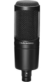 Audio Technica At2020 Cardioid Condenser Studio Xlr Microphone Audio Technica Microphone Microphones