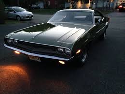 Image result for Dark Green 1971 Challenger