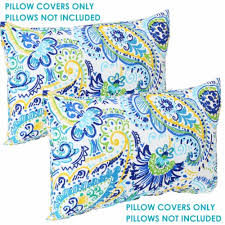 Do you think 20 inch pillow covers appears to be like great? Sunnydaze 2 Indoor Outdoor Lumbar Throw Pillow Covers 20 Inch Aqua Paisley 1 Unit S Kroger