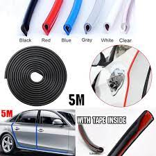Maybe you would like to learn more about one of these? 5m Pintu Kereta Universal Car Door Edge Guard Anti Collision Strip Protector Rubber Sealing Trim Shopee Malaysia