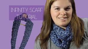 Super Easy V Stitch Infinity Scarf