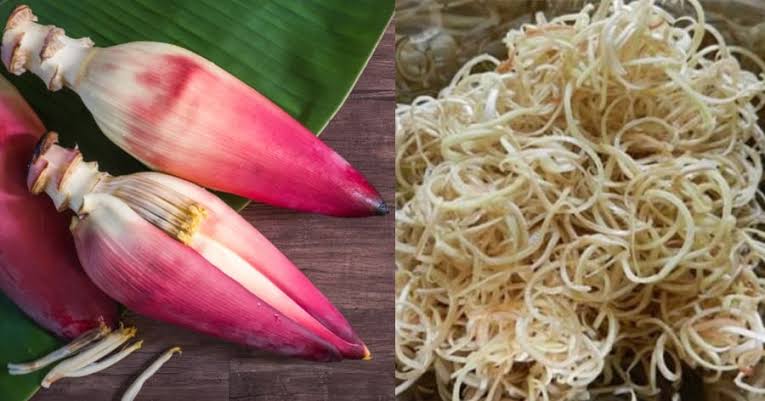 Hoa chuối thái ra cứ ngâm vào thứ nước này, đảm bảo trắng giòn, không bị  thâm đen