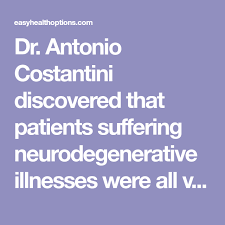 See if your friends have read any of antonio costantini's books. Dr Antonio Costantini Discovered That Patients Suffering Neurodegenerative Illnesses Were All V Parkinsons Disease Awareness Parkinsons Disease Health Options