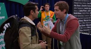 While last week's episode of silicon valley smacked of tired sitcom tropes and predictable outcomes, this week the show manages to put the tv writing 101 textbook away and let character dictate both the humor and the direction of the plot.crazy, right? Silicon Valley Hooli Con Review