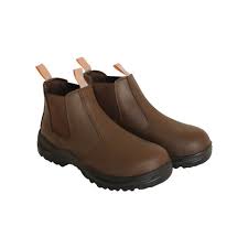 The rear shaft is molded for a flexible customized fit. Hi Tec Safety Boot Teleza Chelsea Chamberlain