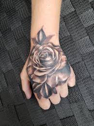 Johnny Boy Tattoo Sherbrooke Hand Tattoos Rose Hand Tattoo Tattoos