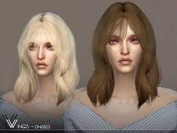 Taking the top spot for best sims 4 mods for hair in 2018 is the summer haze mod again by stealthic! Wings Female On0826 Hair For The Sims 4 Sims Hair Sims 4 Womens Hairstyles