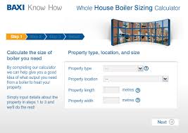 Combi Boiler Combi Boiler Size Calculator