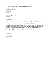 Cara membuat surat pengunduran diri. Contoh Surat Pengunduran Diri Kerja