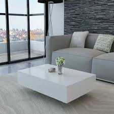 Möchten sie wissen, welche die besten couchtisch quadratisch hochglanz sind? Couchtisch Hochglanz Weiss 85x55x31cm