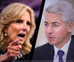 Billionaire Bill Ackman, who has reportedly donated hundreds of thousands  of dollars to Democrats like former president Barack Obama, Senate Majority  Leader Chuck Schumer, and Transportation Secretary Pete Buttigieg, blasted  First Lady