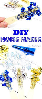 Easy New Year S Eve Diy Noise Maker Craft For Kids Natural Beach Living Noise Makers New Year S Eve Crafts How To Make Diy