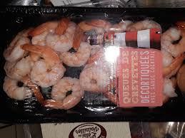 Queues De Crevettes Decortiquees Lidl 200 G