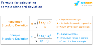 What Is Sample Standard Deviation Formula Examples