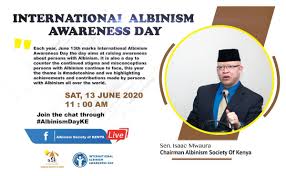 Senator for persons with living with disabilties. Isaac Mwaura Cbs Mp On Twitter Today Is The International Albinism Awareness Day Join Us Live On Facebook At Our Press Conference Where We Shall Field Questions About How Covid19 Has Affected