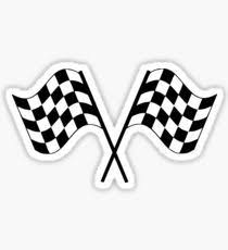 Black And White Checkered Flag Meaning Beach Cars Stickers Festa Tematica De Carros Festa Infantil Carros Festa Carros