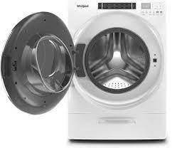 Pull down on the bottom panel and pull it away from the washer. Whirlpool Washer Door Is Locked How To Unlock What To Check