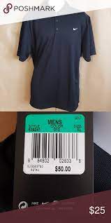 Men S Nike Black Polo Shirt Size Xl Black Polo Shirt Black Nikes Nike Men
