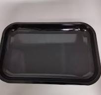 Roll Tray Metal Cigarette Rolling Tray: Blank Black Metal ...