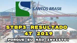 Stbp3 is unprofitable, making it difficult to compare its past year earnings. Santos Brasil Stbp3 Resultado 4t 2019 Porque Eu Nao Invisto Na Empresa Janus Investimentos