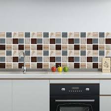 In case you are remodeling your kitchen and you are in search of ideas then you might have to hunt for it in a lot. 6 Sheets Set Kitchen Waterproof Oil Proof Wallpaper Removable Pvc Decals Bathroom Stickers Walmart Canada