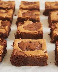 Dark And Milk Chocolate Marbled Brownies Recipe Baking Sweets Treats Chocolate Milk