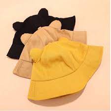 Cartoon Cat Ears Bucket Hat Fisherman Hat Sun Cap Hats For Etsy In 2021 Korean Fashion Hat Hat Fashion Kawaii Hat