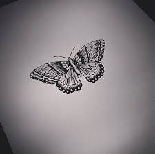 Black And White Butterfly Tattoo Meaning Butterfly Dotwork Tattoo Design Butterfly Back Tattoo Butterfly Tattoo On Shoulder Black Butterfly Tattoo