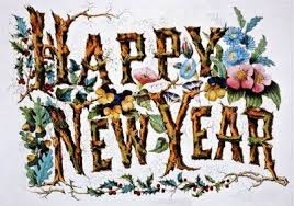 New Year Vintage Happy New Year New Year Illustration New Year Card