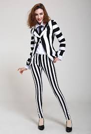 Beetlejuice Black And White Striped Suit Betelgeuse Costume Beetlejuice Costume Jacket For Sale Beetlejuice Costume Beetlejuice Outfits Black And White Costume