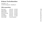 ᐅ Erkens Technikwelten in Bergisch-Gladbach | Telefonnummer ...