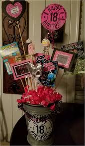 18th birthday cute gifts for girls. 18th Birthday Fun Metal Tub Decor Gift Celebrate Lottery Tickets Pop Rocks Cute Lolli Gifts For 18th Birthday 18th Birthday Gifts 18th Birthday Gifts For Girls