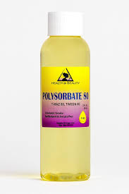 Polysorbate 80 16 Oz| Tween80| T-Maz 80| 100% Pure Surfactant & Emulsifier|  Combines Oil With Water| Great For Bath Bombs, Bath Truffles, Shampoos,  Body Washes| By Pure Or Nothing. : Buy Online