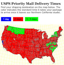 43 Comprehensive Usps Delivery Times Chart