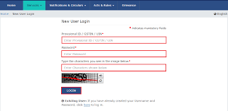 How to retrieve forgotten username on gst portal website / how to change or reset user id and password in gst. User Manual Logging Into The Gst Portal For First Time