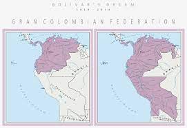 My husband and i are planning a trip with another couple sometime between march and june 2017 and can't decide between colombia and peru. Gran Colombian Federation By Kantiacartography On Deviantart