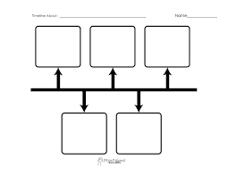 Blank Timeline Printables Graphic Organizers Kids Timeline Homeschool Social Studies