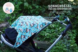 Die sonne ist für unser wohlbefinden und die bildung des wertvollen vitamin d sehr wichtig. Sonnensegel Fur Den Kinderwagen Nahanleitung Und Schnittmuster Shesmile