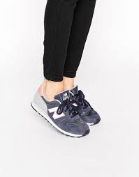 Black And Pink New Balance Trainers Image 1 Of New Balance 373 Navy And Pink Trainers New Blance Shoes New Balance Nice Shoes