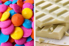 Can you substitute white chocolate chips for white candy coating?