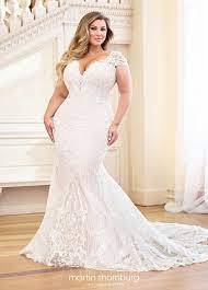 Collection at __site_ of stunning fit and flare wedding dresses includes luxurious lace, beautiful beading details and a variety of necklines. Pin On The Future Wedding