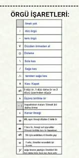 Sifre 2 Orgu Isaretler Orgu Desenleri
