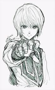 Hunterhunter Kurapika Dessin Mangaka Hiroshiueda Dessin Manga Coloriage Manga Et Dessin Anime