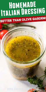 Best Easy Homemade Italian Dressing Better Than Olive Garden Recipe Homemade Italian Dressing Salad Dressing Recipes Homemade Italian Dressing Recipes