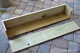 Browse and explore window box planter plans at homegardenshed.com! How To Build A Flower Box Planter Tutorial H2obungalow