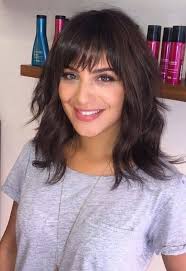 Pin By Barbara Bowstead Ceo Barbara B On Hair Styles Medium Length Hair With Bangs Medium Length Wavy Hair Medium Length Hair Styles