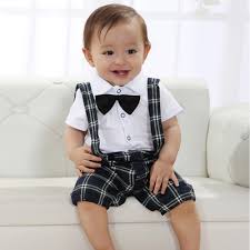 Skontargront Buy Baby Boys Wedding Bow Tie Occasion Christening Tuxedo Suit Outfit Vest Set Age 0 3y Online