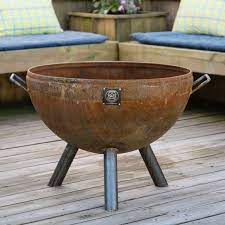 Novogratz poolside asher wood burning fire pit & grill. 30 Hemisphere Fire Pit On Legs Custom Fire Pits Custom Fire Pit For Sale Made To Last Forever