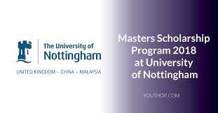 Malaysian government scholarship 2021 details. Masters Scholarship Program 2018 At University Of Nottingham Youth Opportunities